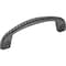 Jeffrey Alexander 96 mm Center-to-Center Gun Metal Rope Rhodes Cabinet Pull Z261-96-DACM - alternate 1
